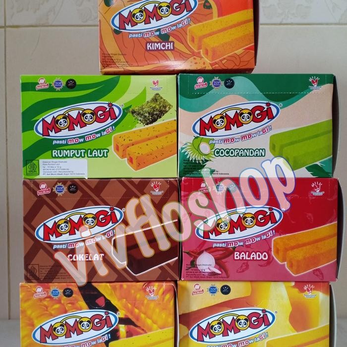 

GROSIR & ECERAN MOMOGI STICK ANEKA VARIAN KEMASAN BOX (ISI 10 PCS)