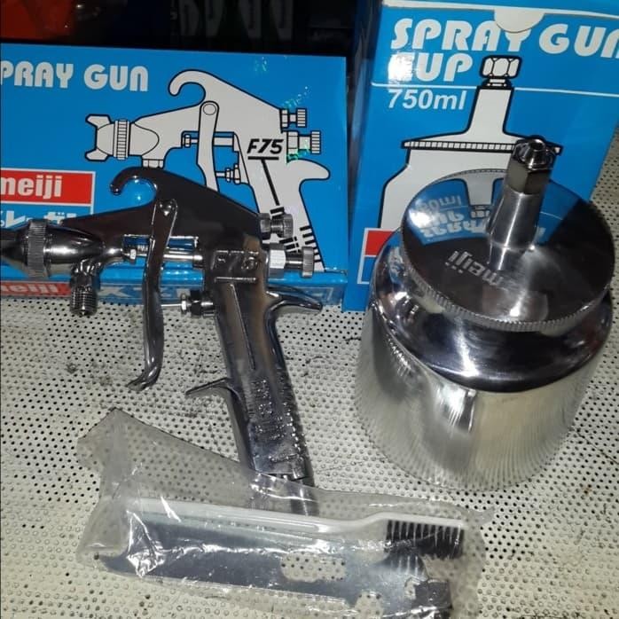 Paling Murah Spray Gun F-75 Meiji Tabung Bawah - Meiji F75 - Meiji Tabung Bawah F75