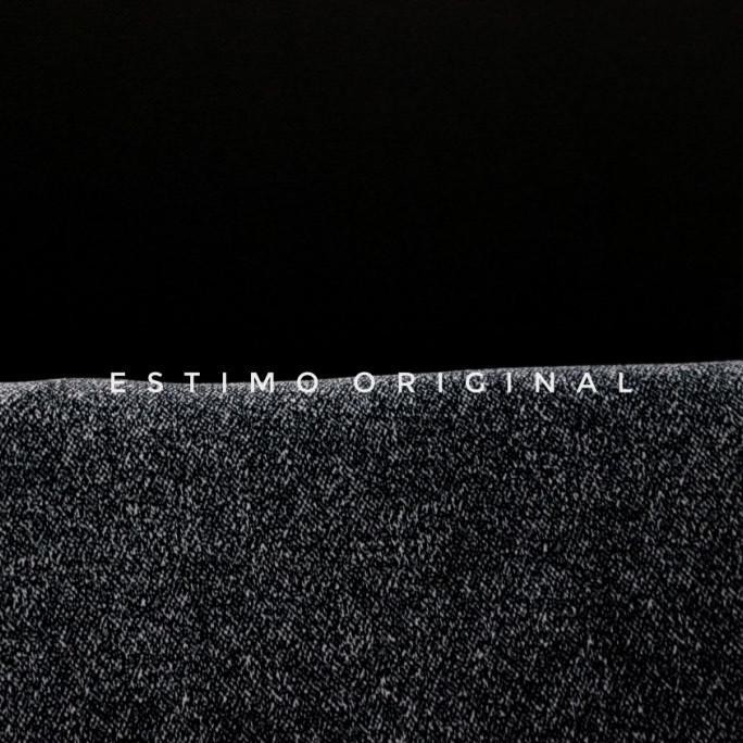 Bahan Kain Jok Mobil Bludru Abu tua hitam Bs untuk Estilo Ferio Genio