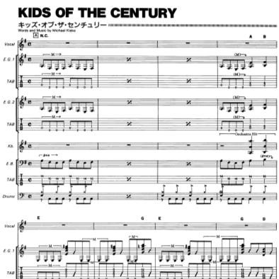 Buku Tablature Gitar HELLOWEEN - Pink Bubbles Go Ape Album