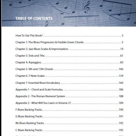 Buku Tablature Gitar Introduction To Jazz Blues Guitar Volume 1