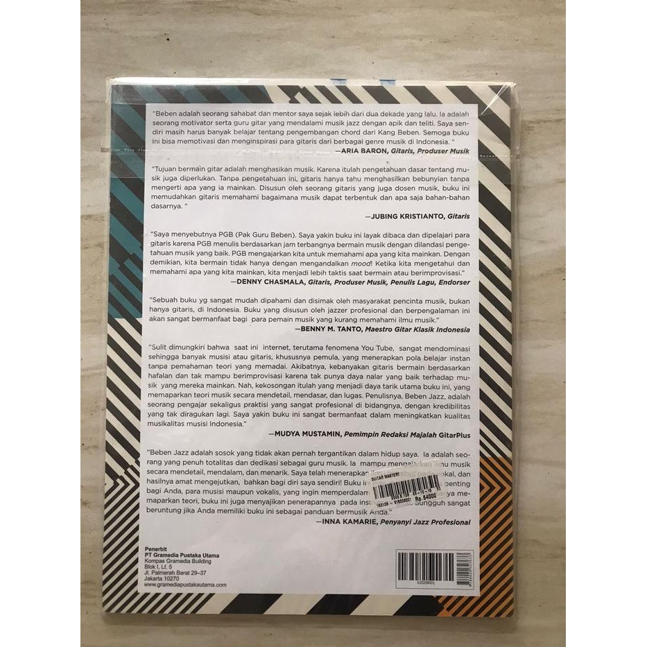 Buku Guitar Mastery (Teori Musik Untuk Gitar) by Beben Jazz