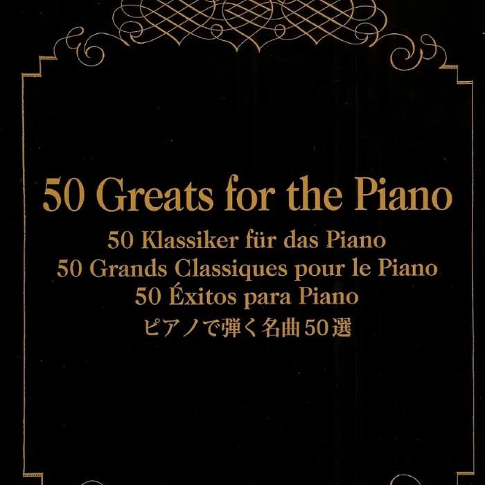 Buku Piano Classic - 50 greats for the Piano - Yamaha Klasik