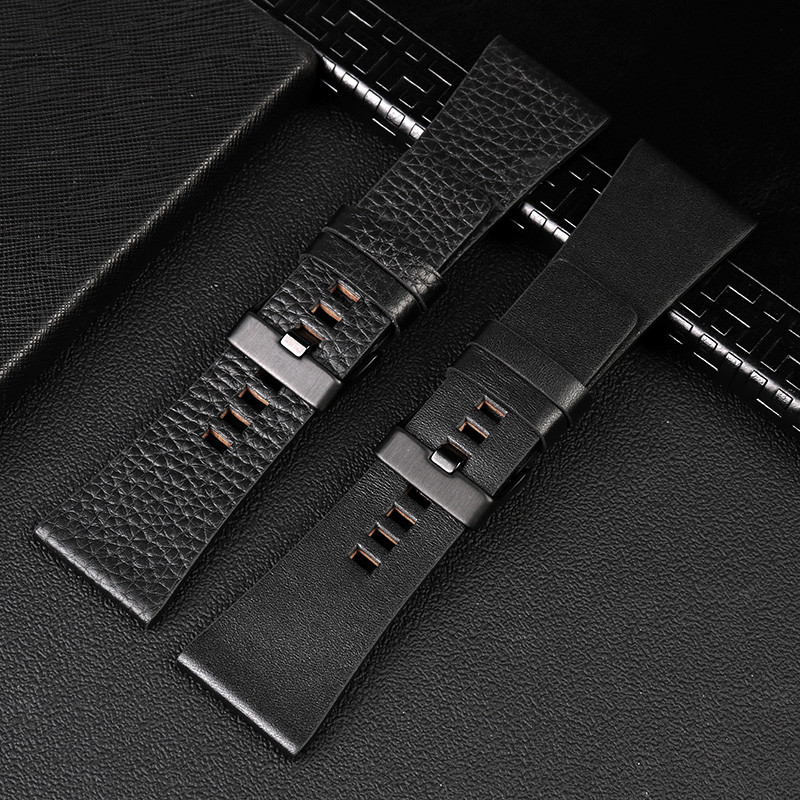 IMPORT GENUINE LEATHER WATCHBAND FOR DIESEL WATCH BELT DZ7257 1657 4323 7314 7313 7371 LEATHER WATCH