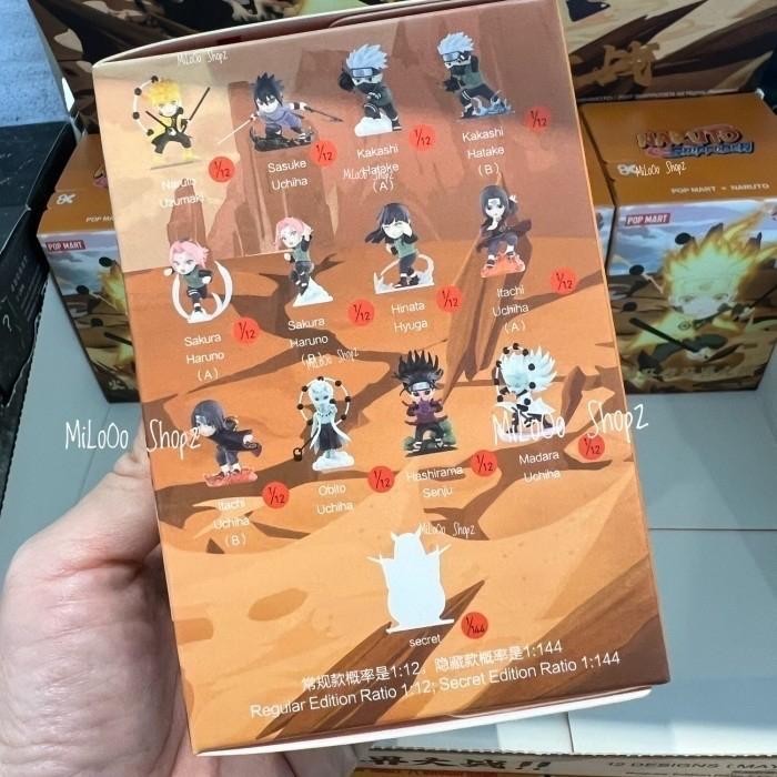 NARUTO SHIPPUDEN POP MART X NARUTO BLINDBOX - POPMART X NARUTO