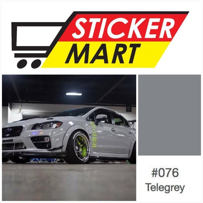Sticker Wrap Mobil Oracal Nardo Grey Dark Grey Light Grey Abu Meter