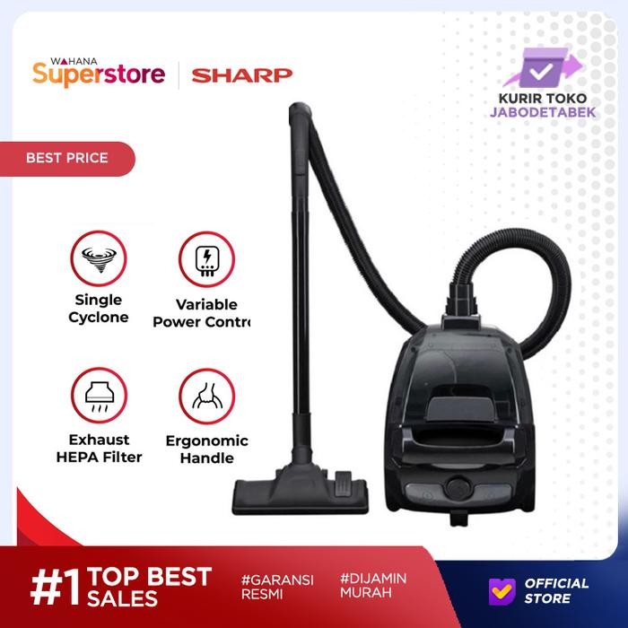 Sharp Vacuum Cleaner - Ec-Ns18-Bk