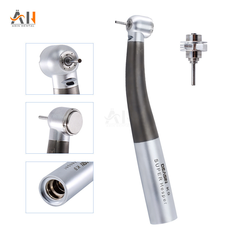 DEASIN K9 Standard Head Optical Sino-Coupling Air Turbine High Speed Dental Handpiece For KaVo 2/4/6