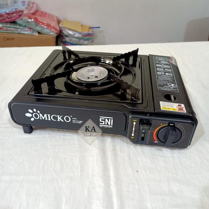 Kompor Gas Portable 2 In 1 / Kompor Gas Meja / Kompor Portable 2 In 1