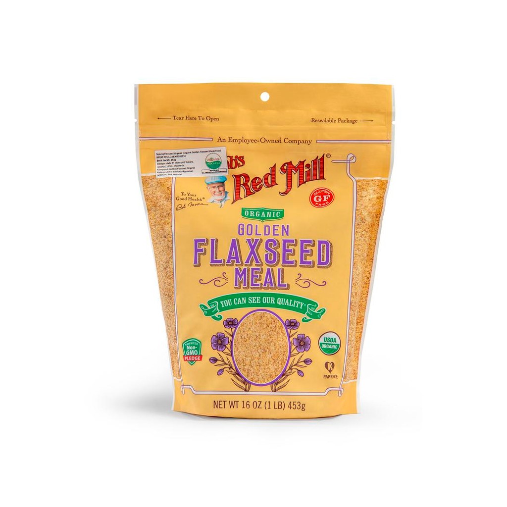 

Bob's Red Mill Organic Golden Flaxseed Meal 453 gr
