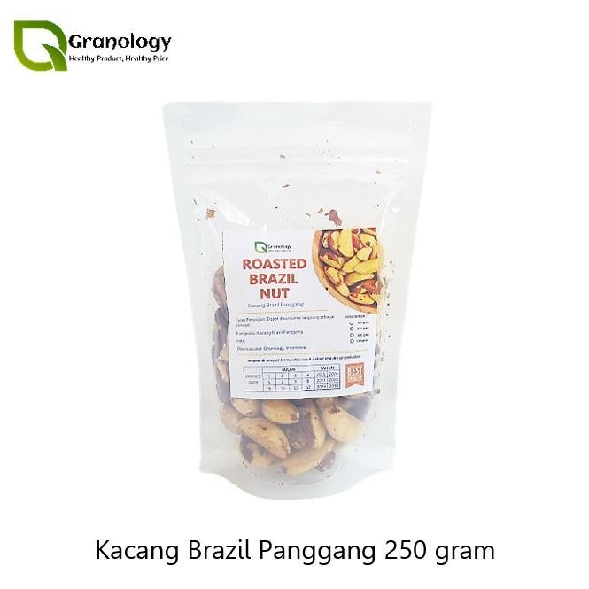 

Kacang Brazil Oven / Roasted Brazillian Nut (250 gram) by Granology