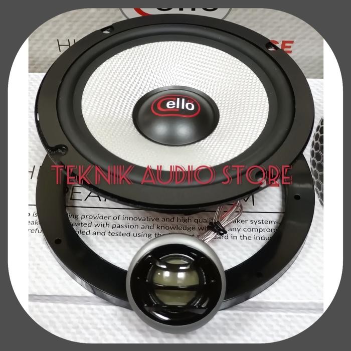 Paling Baik Speaker Midbass Cello Tg 17 Plus Dome Tweeter Custom 50Mm