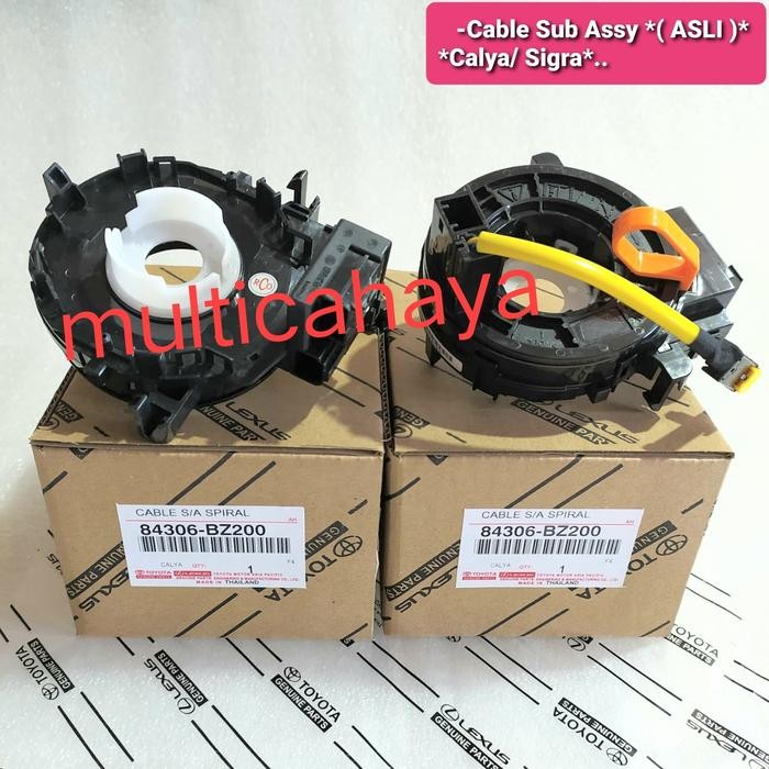 Toyota Calya Cable Sub Assy/Clock Spring 84306-Bz200
