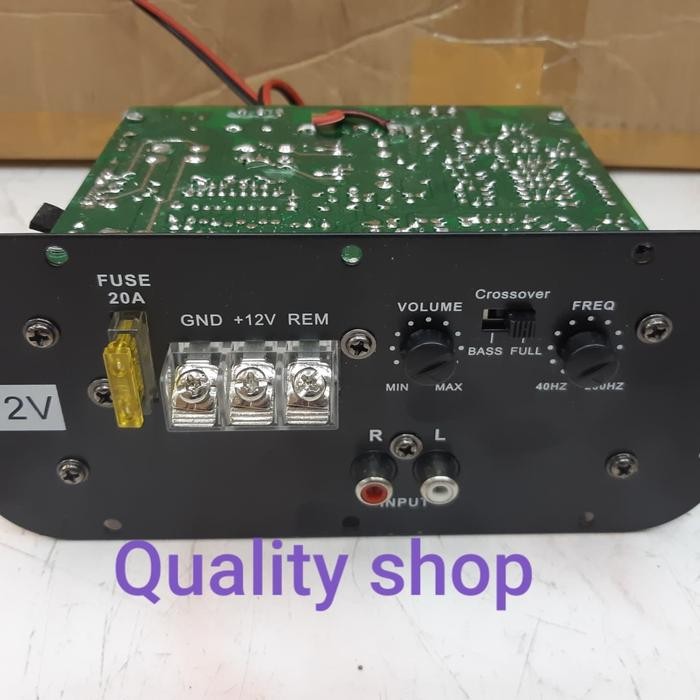 Paling Baik Power Kit Buat Subwofer/Wofer Bisa Pakai Dari 8/10/12 Inch Sub