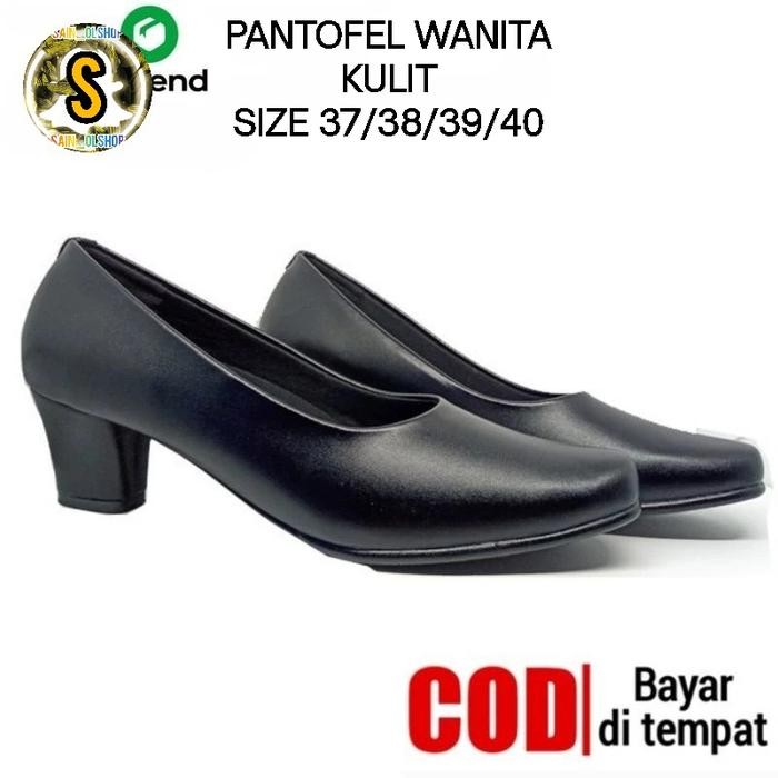 Luxuscollection Indo - Sepatu Pantofel High Heels ,Sepatu Pantofel Kerja Wanita Heels 5Cm