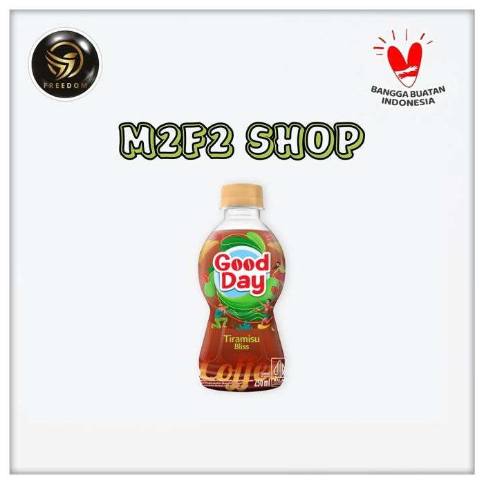 

Good Day Tiramisu Bliss Coffee Botol Pet - 250 Ml (Harga 12 Pcs)