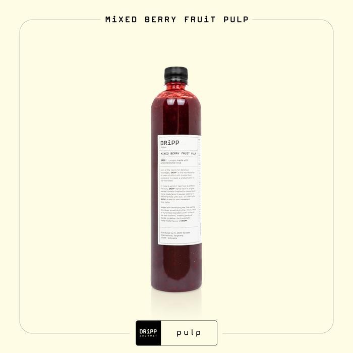 

DRiPP Mixed Berry Fruit Pulp (Sirup Rasa Bubur Buah Berries)