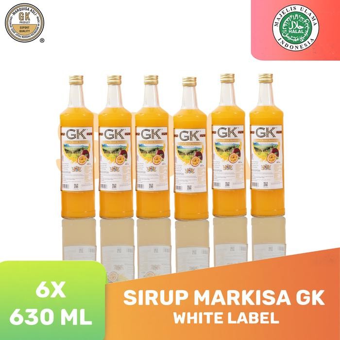 

Sirup Markisa Asli GK White Label