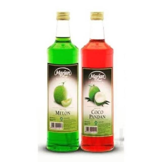 

Marjan Boudoin Sirup Rasa Cocopandan & Melon Kemasan Botol Beling 460ml Isi 12pcs Minuman Segar