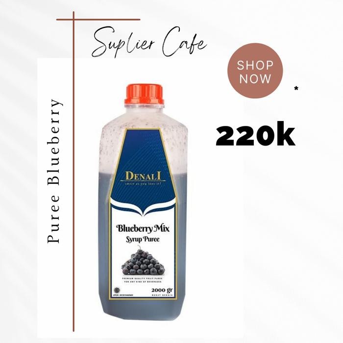 

Blueberry puree denali