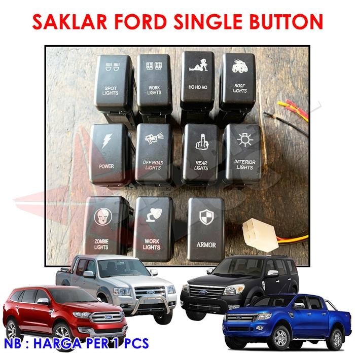 Tombol Saklar Lampu Ford Ranger 2.2 3.2 Mazda Bt50 1 Tombol Aksesoris