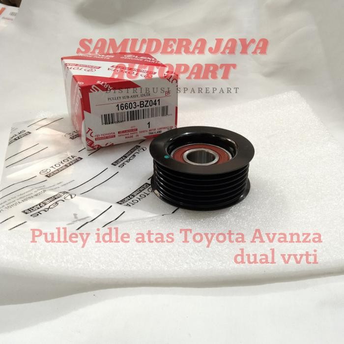 Pulley Idler Idle Bearing Tensioner Fan Belt Atas All New Avanza
