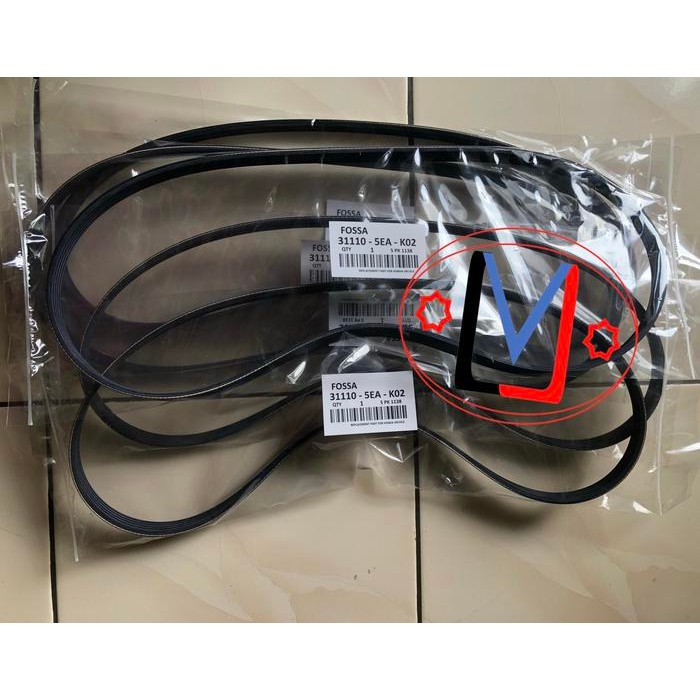 Fan Belt, Mobilio. 5Pk1138