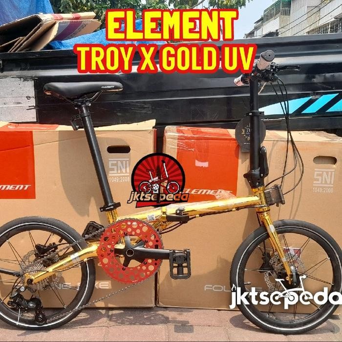 Sepeda Lipat Element Troy 10 Speed
