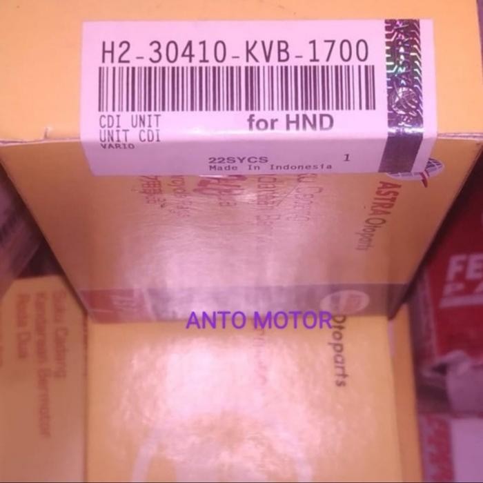 CDI VARIO 110 VARIO TEKNO 110 KARBU ASLI ASPIRA