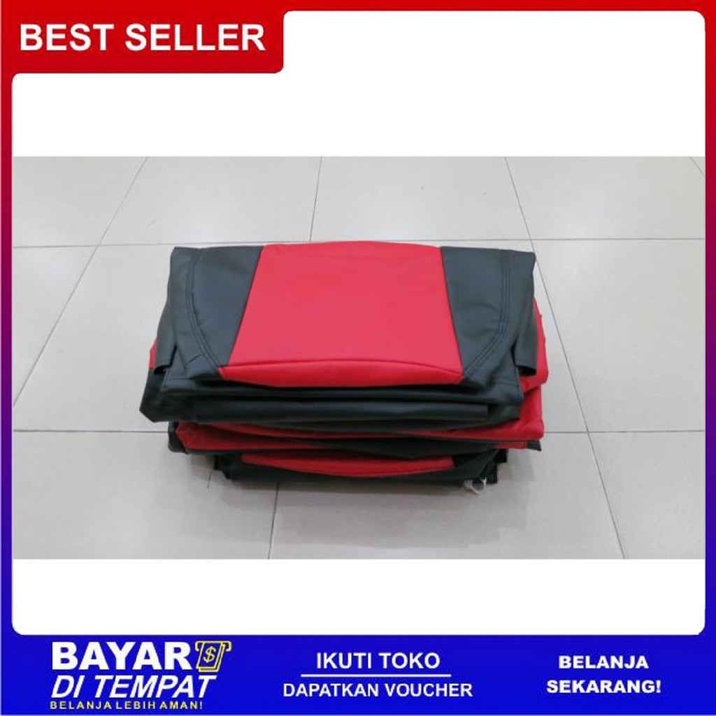FREE ONGKIR COVER JOK MITSUBISHI L 300 PICK UP MERAH HITAM GOOD QUALITY BISA COD