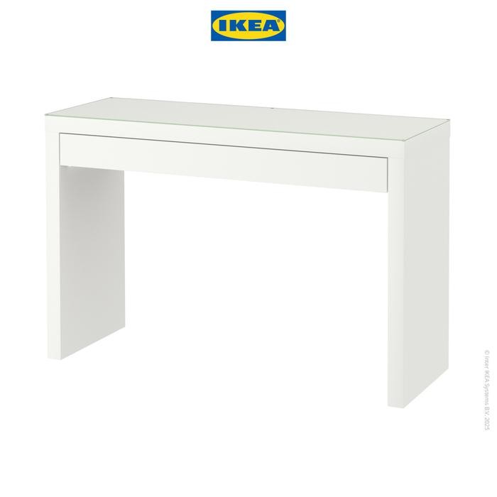 NEW IKEA MALM Meja Rias Minimalis Putih 120x41 cm