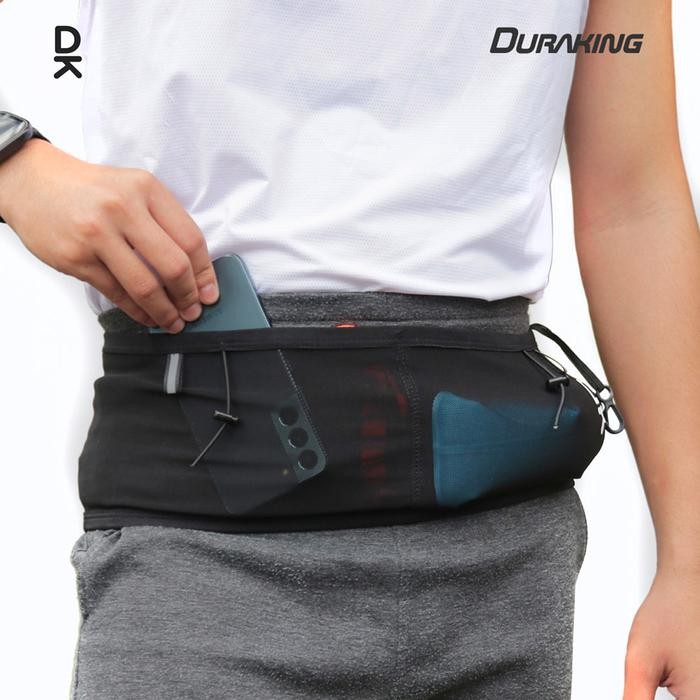 Running Belt Sabuk Lari DURAKING Unisex Black