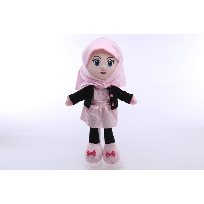 Cocomelon Toys - Mainan Anak - Boneka Aliya Hijab Doll Sing Song Nyanyi Lagu Indo Doa