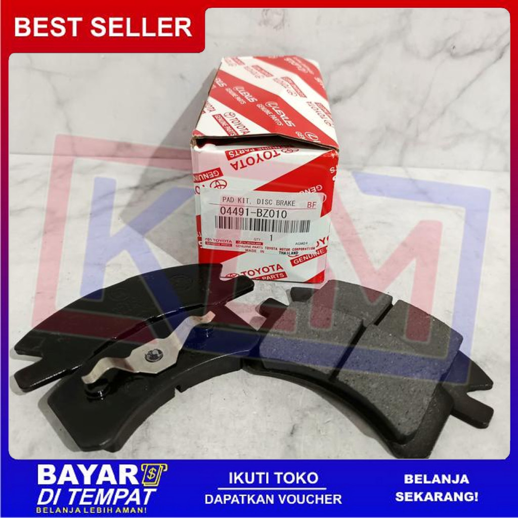 FREE ONGKIR BRAKE PAD (MANUAL) - KAMPAS REM MOBIL DEPAN AGYA/AYLA/MANUAL 12ON BISA COD