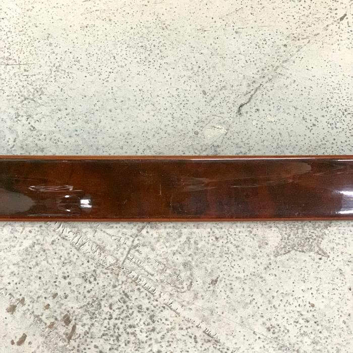 Wood panel dashboard mobil Mercedes W124 model tanam - motif rosewood