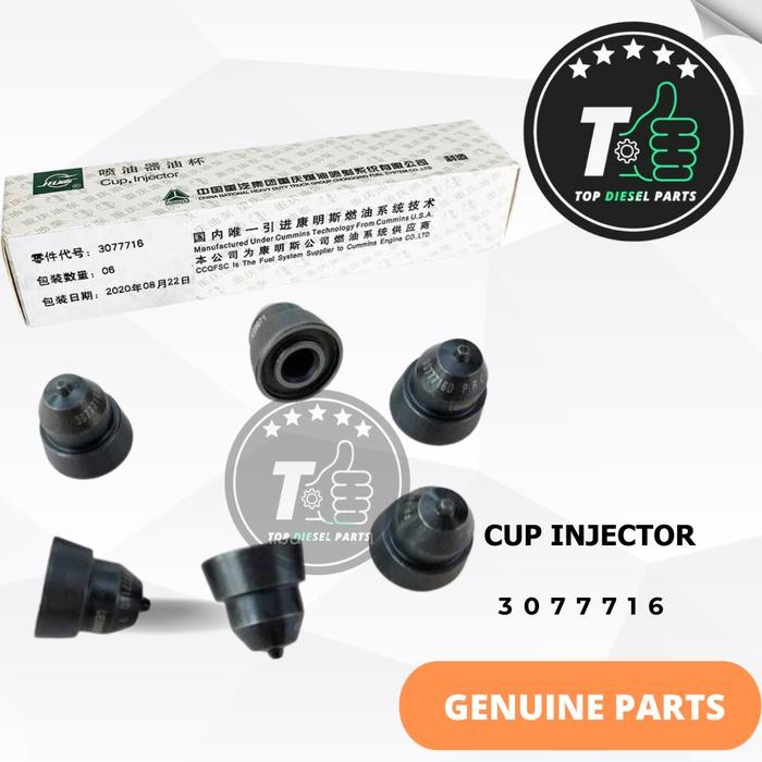 Cup Injector 3077716 Original Genuine CCEC KTA19 KTA 38 Asli