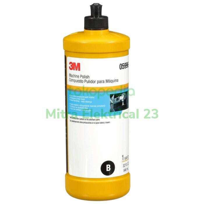 Compound Poles Mobil Step 2 3M 05996 Machine Polish Detailing 946ml