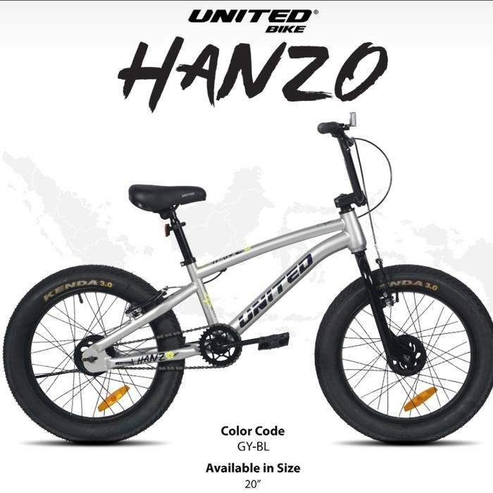 Sepeda Bmx 20 Inch United Hanzo