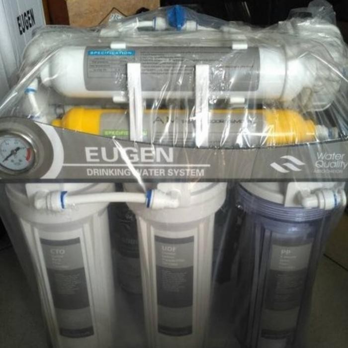 MESIN RO REVERSE OSMOSIS 6 STEP EUGEN 500 GPD - STAND 500GPD EUGEN