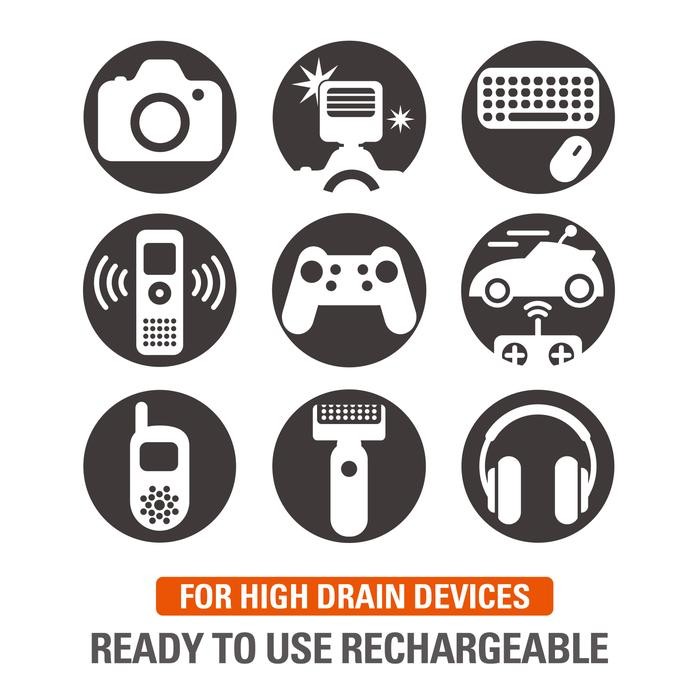 Panasonic Eneloop Pro Baterai Rechargeable AA 4pc Battery Eneloop Pro (TERBAIK) (TERBARU) (TERMURAH)