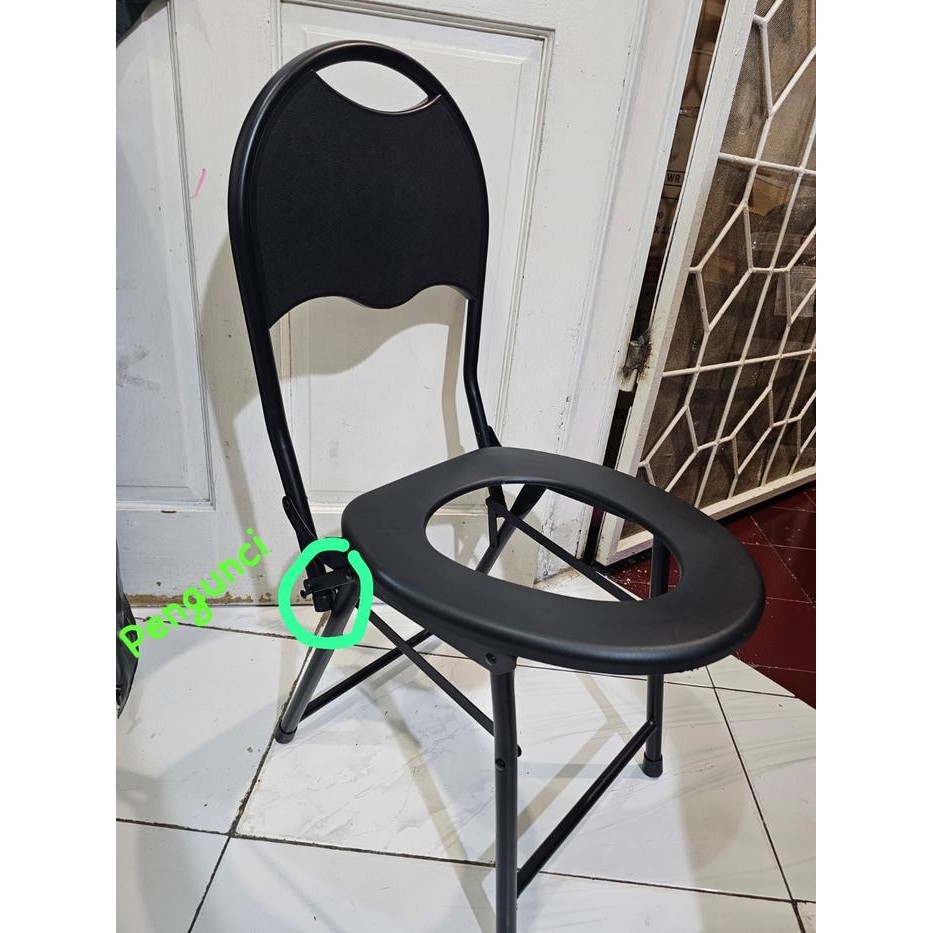 Kursi Toilet Duduk Wc Orang Tua Duduk Portable Sakit Disabilitas Kuat