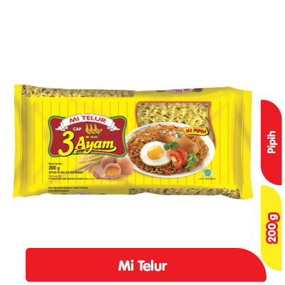 

Cap 3 Ayam Mi Telur Pipih 200 g