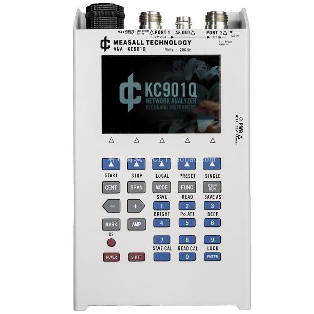 KC901Q 9KHz-20GHz Vector Network Analyzer VNA RF Multimeter Spectrum Tester Pink IRTYG