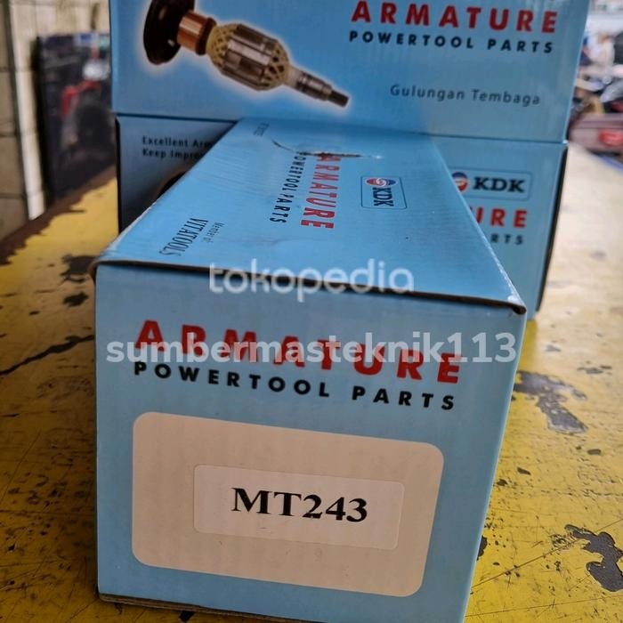 ARMATURE MAKTEC MT 240 ANGKER MESIN CUT OFF MAKTEC MT 240 KDK