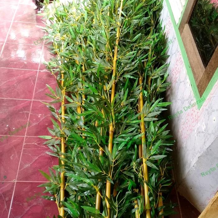 bunga hias plastik/bambu hias pohon hias pohon plastik partisi *