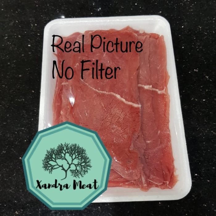 

(Allthebest) AUS Sliced Beef Non fat Daging sapi utk Sukiyaki / Yoshinoya / shabu