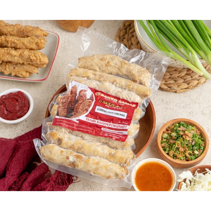 

(Allthebest) Bakso Goreng Usus Cincang Frozen Premium Isi 9