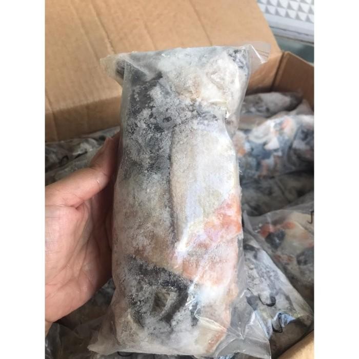 

(Allthebest) Frozen salmon skin / kulit ikan salmon 500 gr
