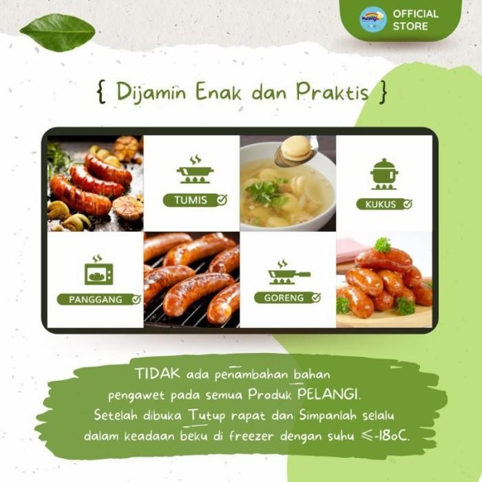 

(Allthebest) Pelangi Anak Sosis Sapi Original Gluten Free - Sosis Sehat Alami