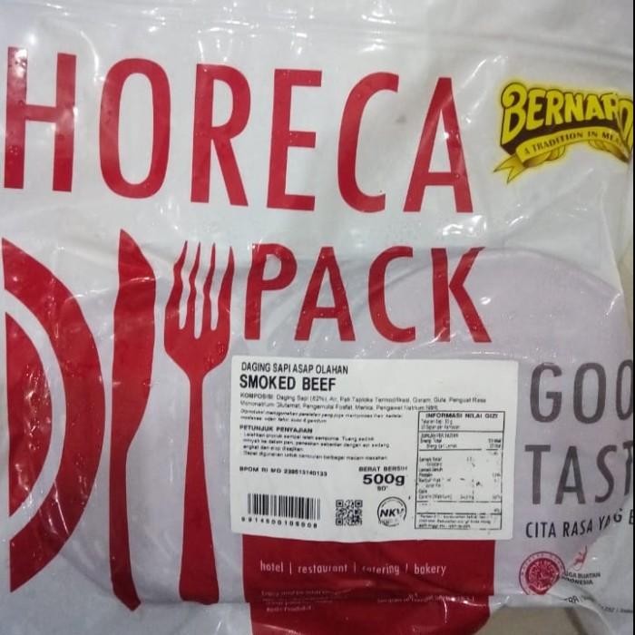

(Allthebest) Smoked Beef HORECA Merk Bernardi Berat 500 Gram
